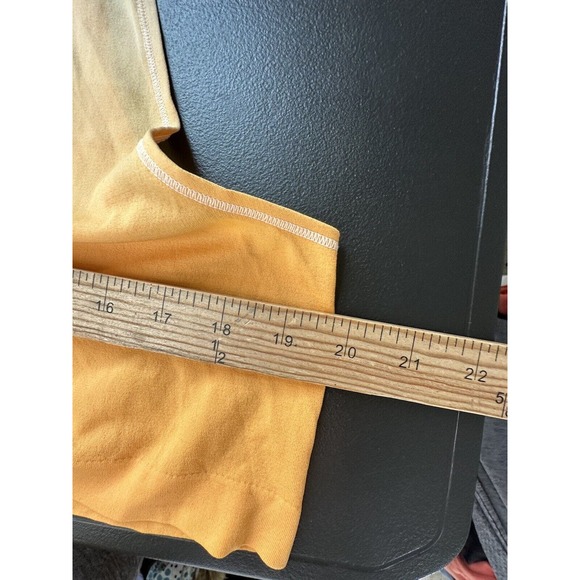 Athleta Small Mineral Wash Crop Sleeveless Crew Neck Ombre Athletic Tank Top EA1 - Picture 6 of 7